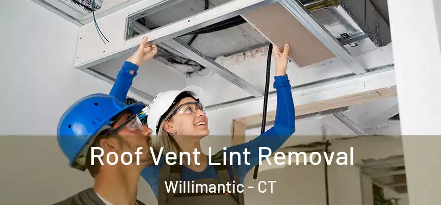 Roof Vent Lint Removal Willimantic - CT